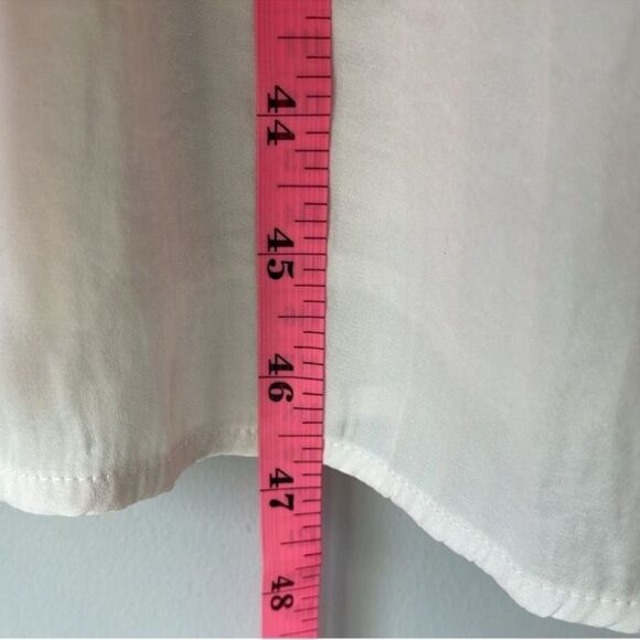 Kimchi Blue White Silky T Strap Midi Dress - Picture 10 of 10